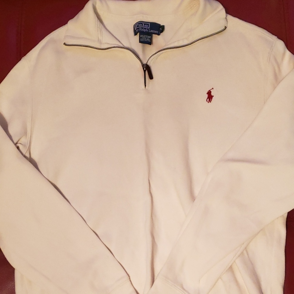 Polo Zip up Sweater